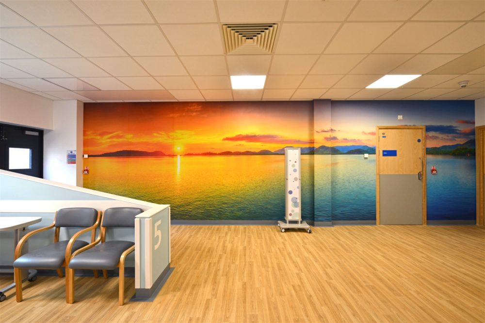 Krankenhaus Wandbild In Der Royal Bournemouth Klinik